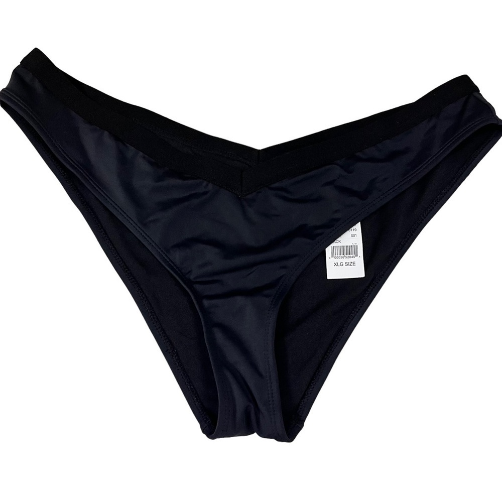 2 Black Bikini Bottoms XL PacSun Xhilaration - Picture 3 of 6